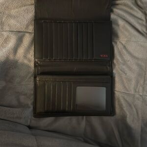 Tumi Black Leather Wallet